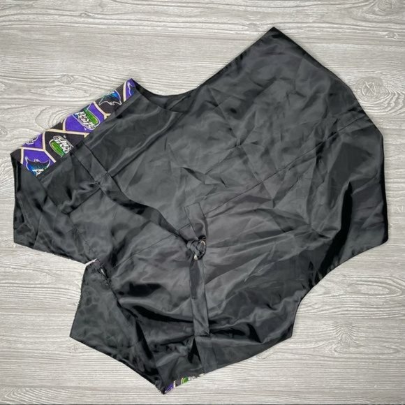 Vintage pro merchandise devil rays women’s silk open front vest baseball med - Picture 4 of 4